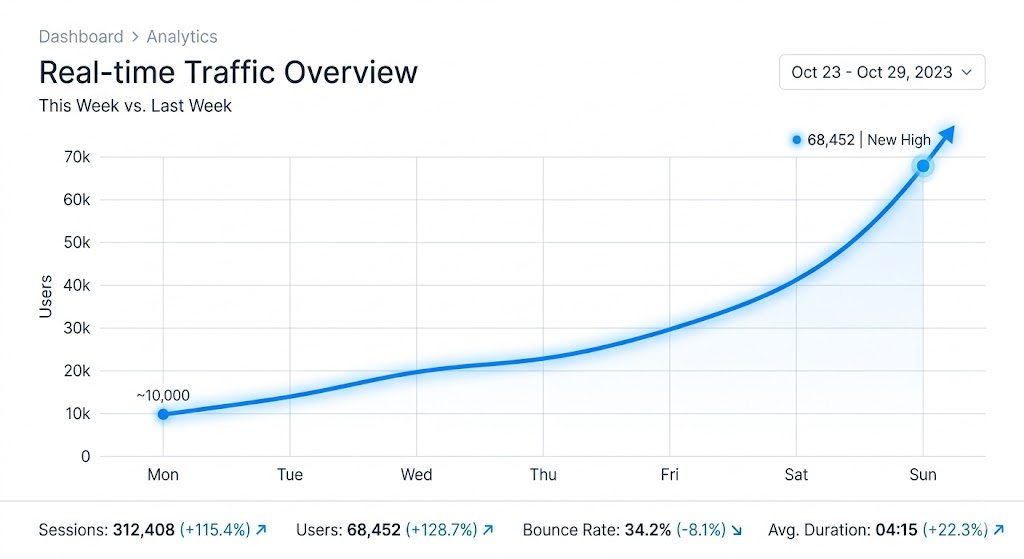 Optimasi SEO dan trafik organik untuk website bisnis